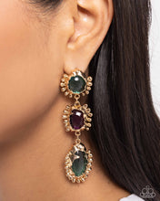 Load image into Gallery viewer, Emotional Elegance - Green Earrings