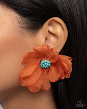 Load image into Gallery viewer, Part Of Your World - Orange Earrings