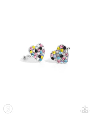 As Far As It GLOWS - Multi Cuff Earrings