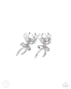 Ballet Lacing - Pink Earrings