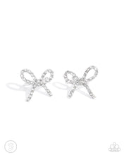 Load image into Gallery viewer, Convincing Charm - White Earrings