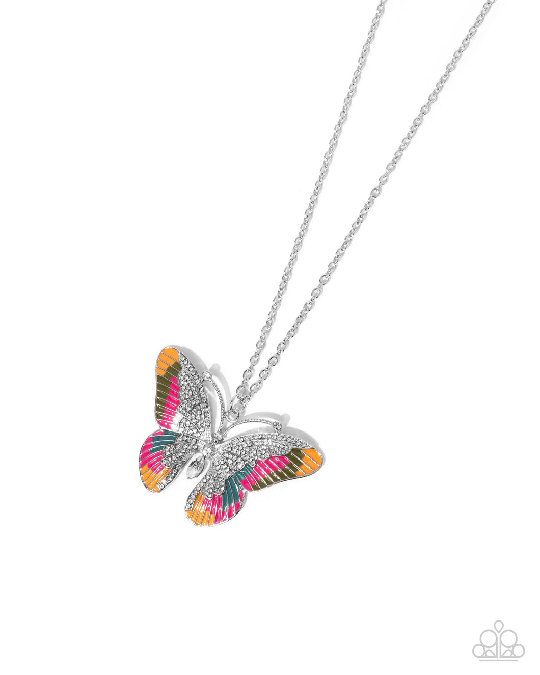 Papillon Pizzazz - Multi Necklace