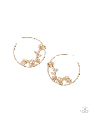 Blooming Benefit - Gold Earrings