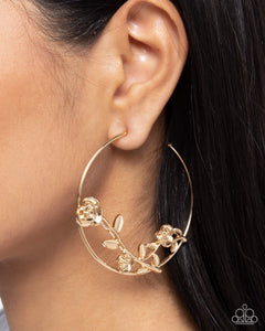 Blooming Benefit - Gold Earrings