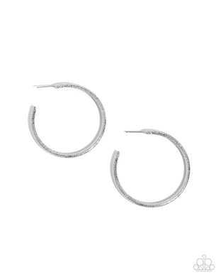 Serious Sass - Silver Earrings