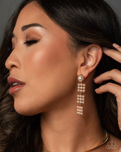 Load image into Gallery viewer, Pearl Pastime - Gold Earrings