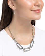 Load image into Gallery viewer, Painted Paladin - Silver Necklace