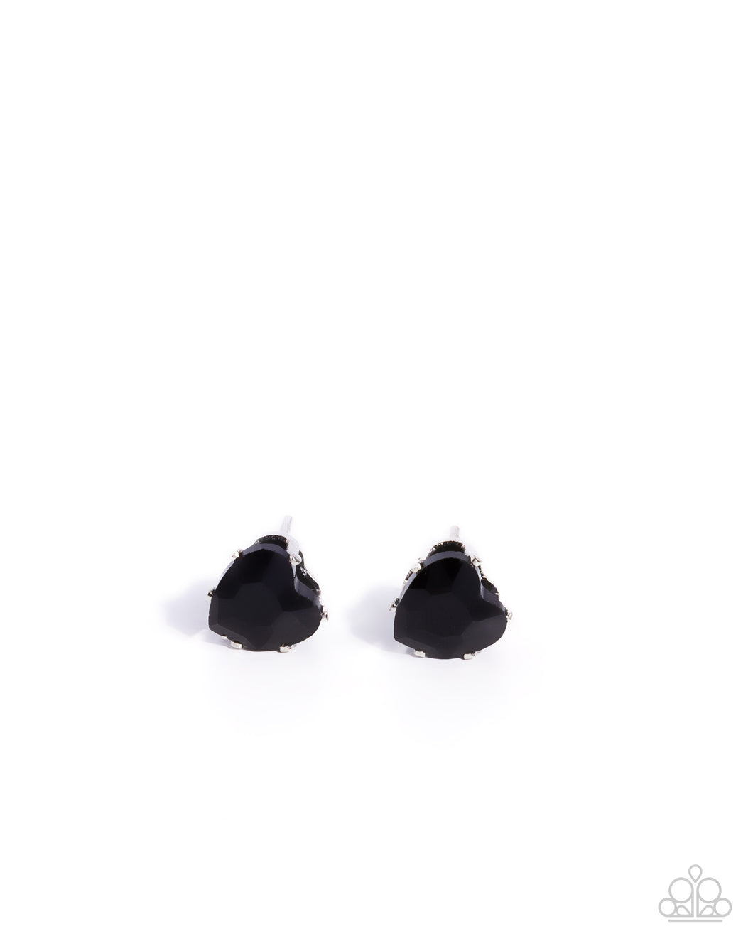 Sweetheart Stunner - Black Earrings