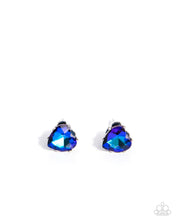 Load image into Gallery viewer, Sweetheart Stunner - Blue Earrings