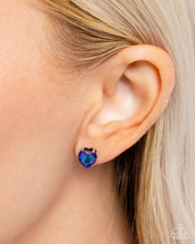 Load image into Gallery viewer, Sweetheart Stunner - Blue Earrings