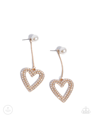 Valentines Vision - Gold Earrings