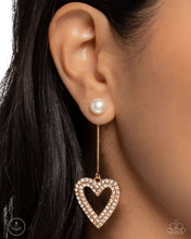 Load image into Gallery viewer, Valentines Vision - Gold Earrings