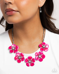 Eternal Efflorescence - Pink Necklace