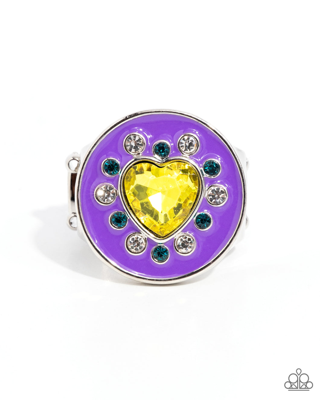 Parlor Painting - Purple Ring