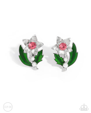 Gardening Guest - Pink Earrings