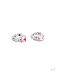 Tenuous Touch - Pink Earrings