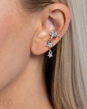 Load image into Gallery viewer, Stellar Surge - White Cuff Earrings