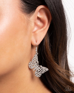 Aerial Audience - White Earrings