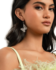 Aerial Audience - White Earrings
