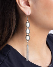 Load image into Gallery viewer, Fringe Fuel - White Earrings