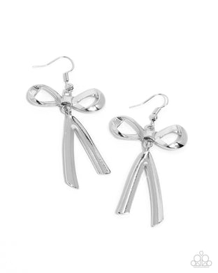 Dapper Delivery - Silver Earrings