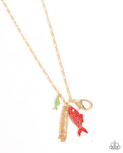 Load image into Gallery viewer, Marine Magic - Red Necklace