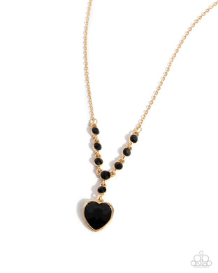 Fresh Fondness - Black Necklace