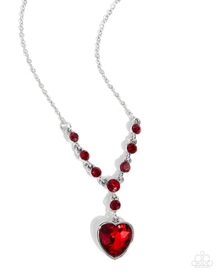 Fresh Fondness - Red Necklace
