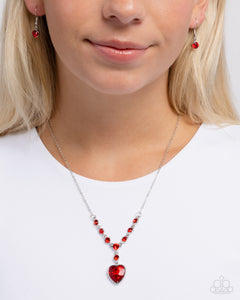 Fresh Fondness - Red Necklace
