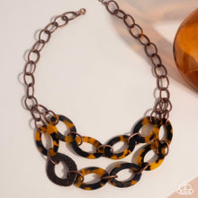 Load image into Gallery viewer, Patterned Presto - Copper Necklace