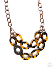 Load image into Gallery viewer, Patterned Presto - Copper Necklace