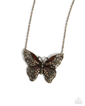 Load image into Gallery viewer, Flawless Flight - Brass Necklace