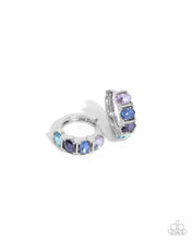 Load image into Gallery viewer, Impressive Impact - Blue Earrings