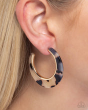 Load image into Gallery viewer, Patterned Promotion - Brown Earrings