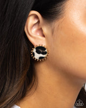 Load image into Gallery viewer, Cowhide Couture - Brown Earrings