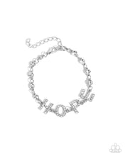 Load image into Gallery viewer, Honorable Hope - White Bracelet