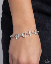 Load image into Gallery viewer, Honorable Hope - White Bracelet