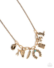 Load image into Gallery viewer, Saloon Girl - Gold Necklace