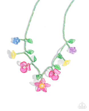 Gourmet Garden - Pink Necklace