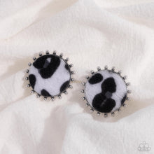 Load image into Gallery viewer, Cowhide Couture - Black Earrings