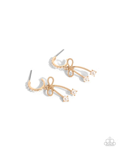 Charming Coquette - Gold Earrings