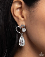 Load image into Gallery viewer, Coupling Up - White Earrings