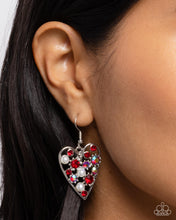 Load image into Gallery viewer, Unbelievable Shimmer - Red Earrings