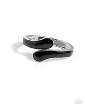 Load image into Gallery viewer, Painted Puzzle - Black Hinge Bracelet