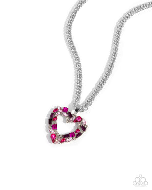 Romance is a Bonus - Pink Necklace