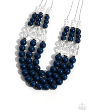 Load image into Gallery viewer, Speckled Statement - Blue Necklace