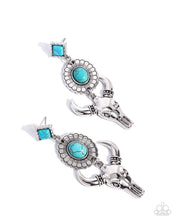 Load image into Gallery viewer, Western Week - Blue Earrings