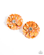 Load image into Gallery viewer, Growth Rate - Orange Earrings