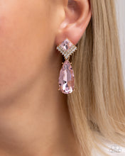 Load image into Gallery viewer, Diamond Life - Pink Earrings