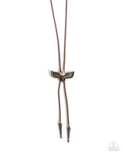 Load image into Gallery viewer, Eagle Emblem - Brass Necklace